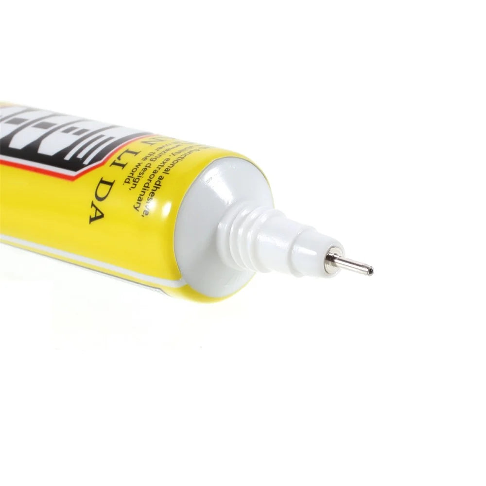 ZHANLIDA E8000 15ml Clear Adhesive Sealant Glue for DIY Diamond Clothes Shoes Phone Border Glue [MSDS Certification] - 6