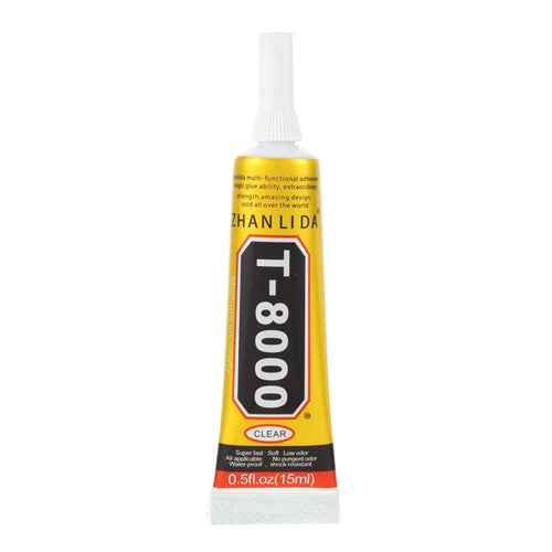 ZHANLIDA T8000 15ml Industrial Strength Super Adhesive Clear Liquid Glue [MSDS Certification] - 1