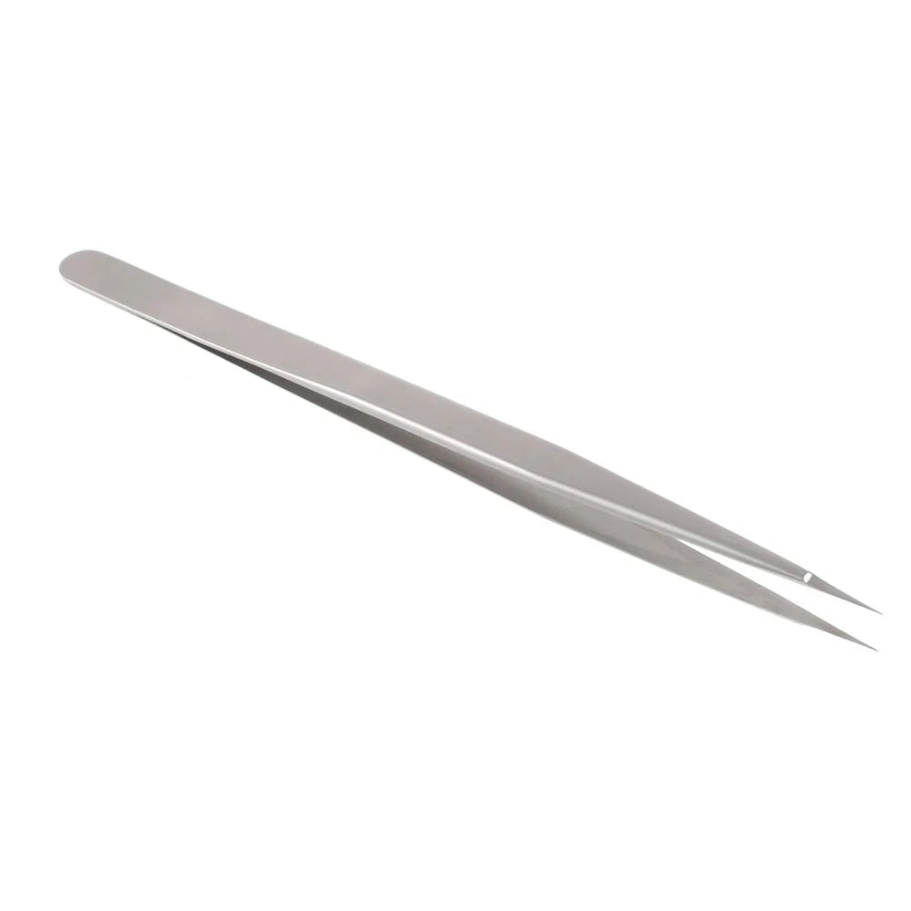 BEST BST-23 Stainless Steel Straight Tip Jump Wire Tweezers for Mobile Phone Motherboard Repair - 3