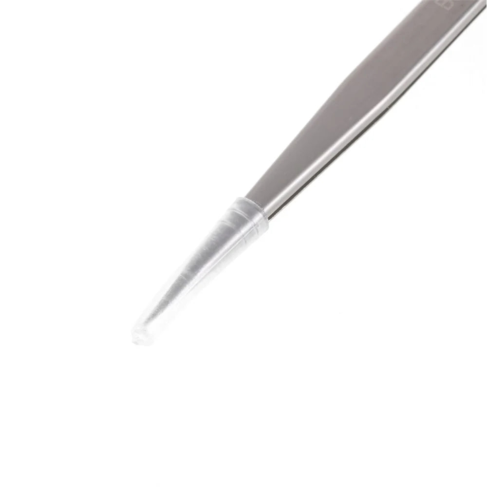 BEST BST-23 Stainless Steel Straight Tip Jump Wire Tweezers for Mobile Phone Motherboard Repair - 5