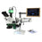BEST BST-X7 Trinocular Stereoscopic Microscope Universal Bracket Mobile Phone Maintenance Microscope - 1