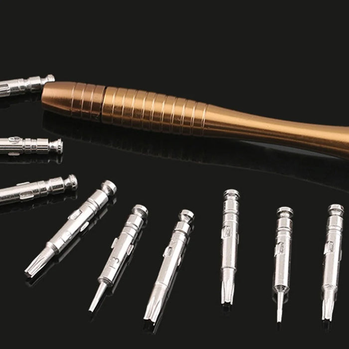 25-in-1 Screwdriver Set Hand Tool Kit Wallet Packing for Mobile Phone PC Repair - 3
