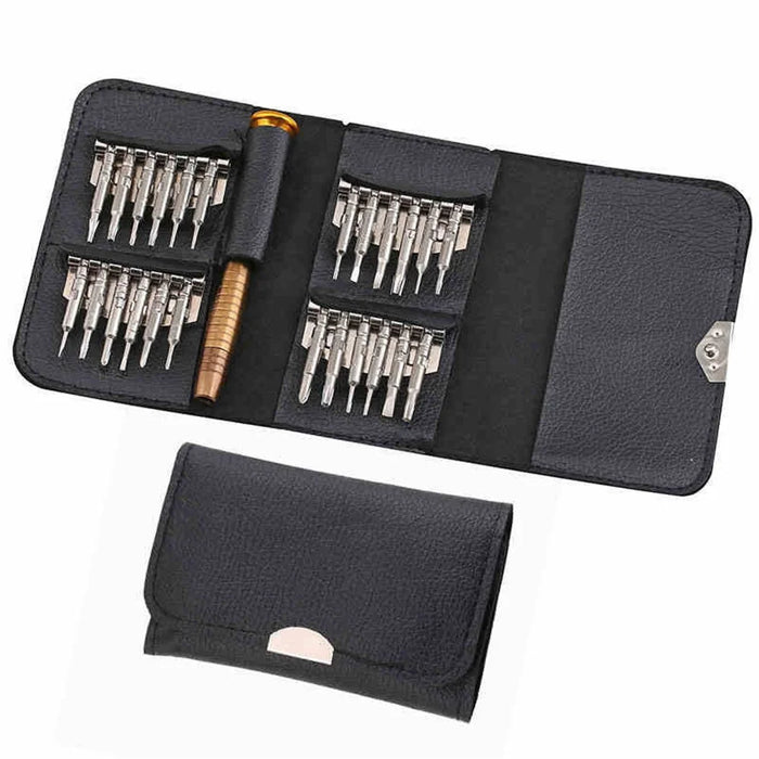25-in-1 Screwdriver Set Hand Tool Kit Wallet Packing for Mobile Phone PC Repair - 6