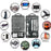 122-in-1 Precision Screwdriver Set Multi Function Electronics Mobile Phone Repair Tool Kit - 4