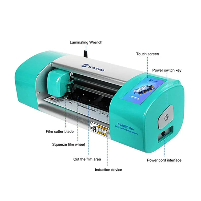SUNSHINE Multifunctional Intelligent Cloud Film Cutting Machine (for 12.9'' Screen Film) - 3