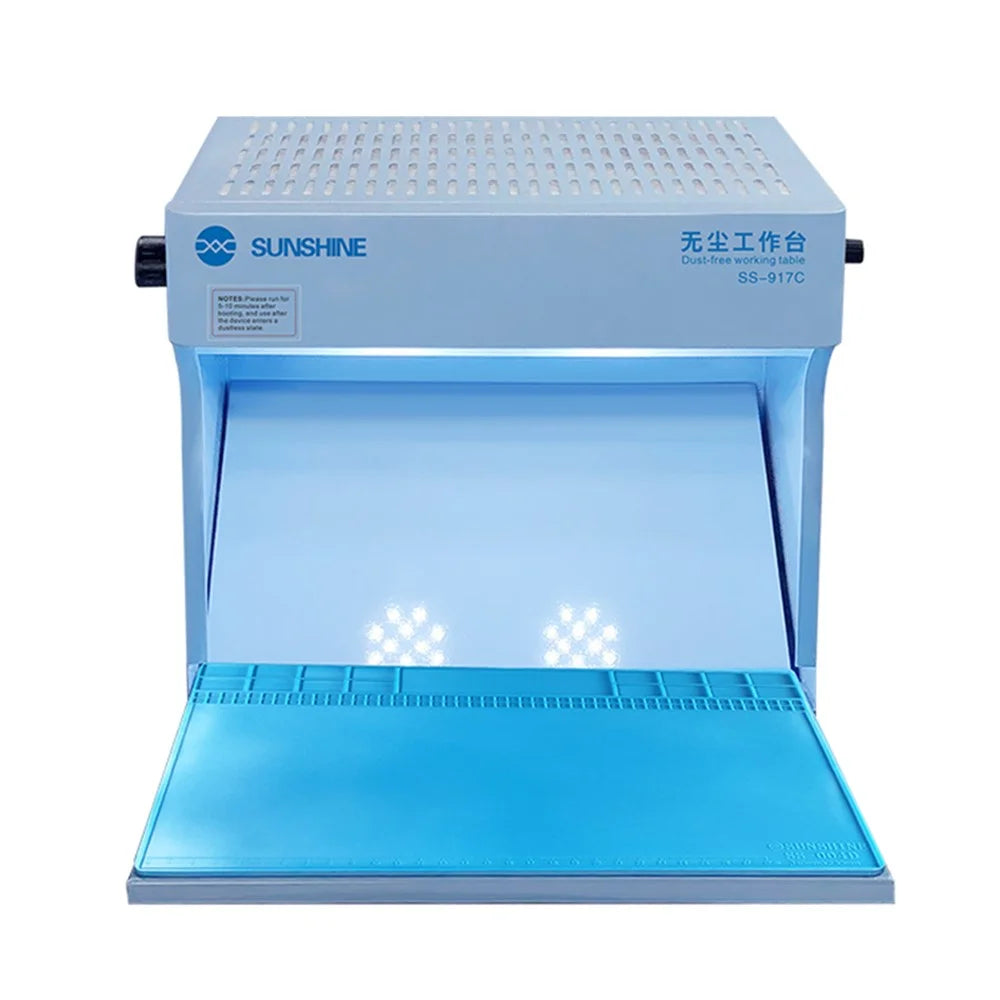 SUNSHINE SS-917C High Precision Dust Free Workbench Adjustable Wind with Dust Checking - 7