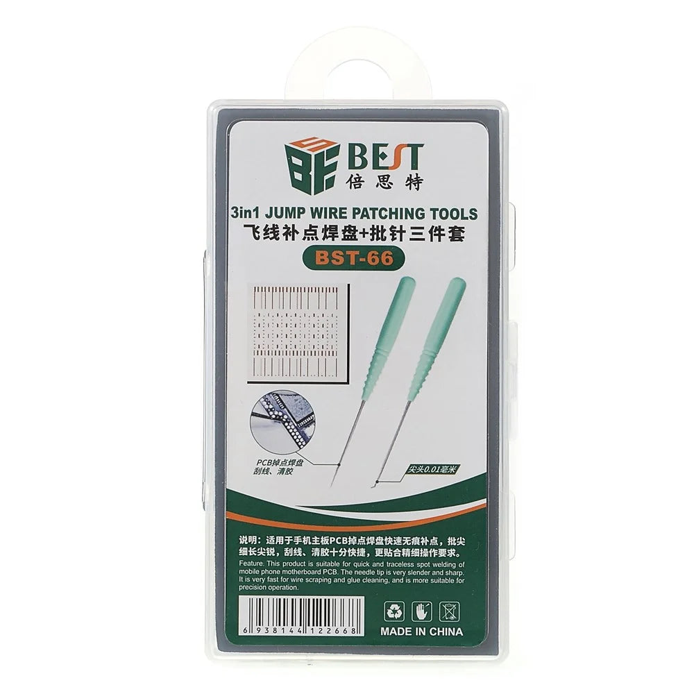 BEST BEST-66 3-in-1 Soldering Pad + Flying Probe Welding Repairing Tools Set - 6