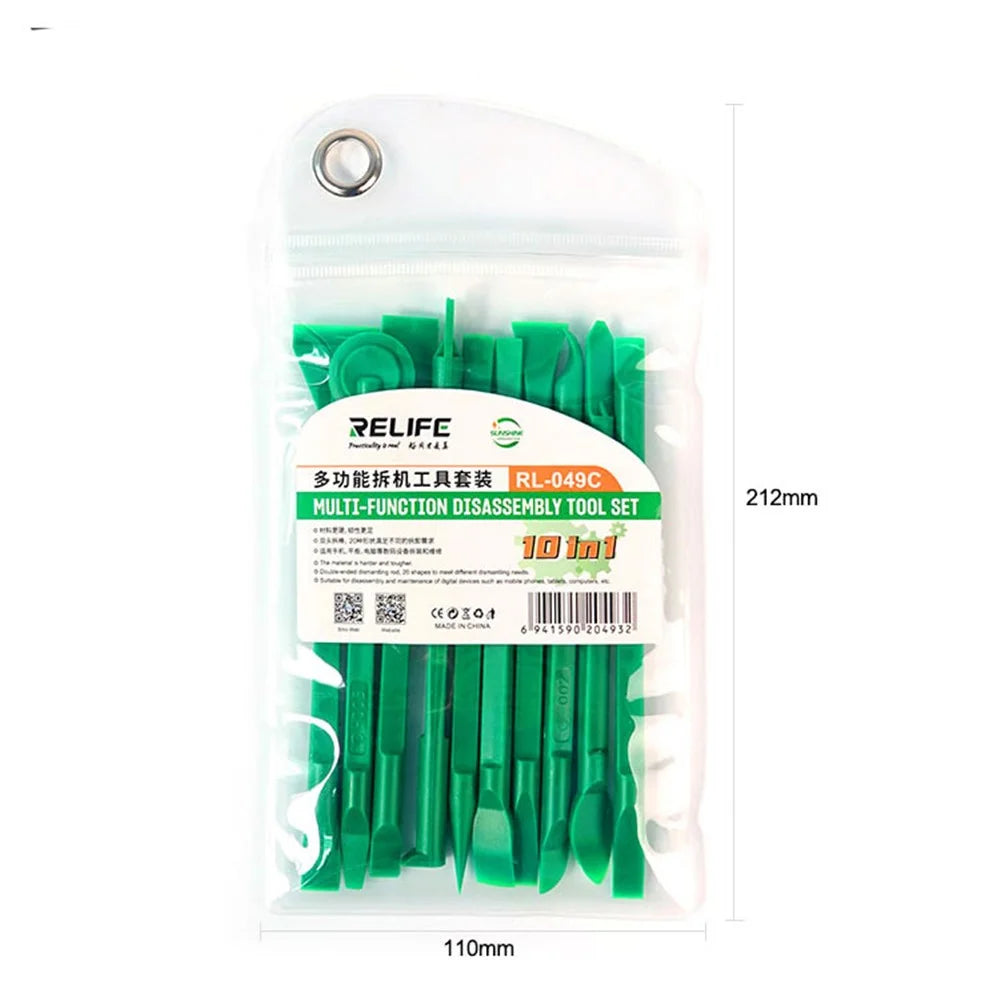 SUNSHINE RL-049C 10-in-1 Multifunctional Double-End Disassembly Tool Set - 5