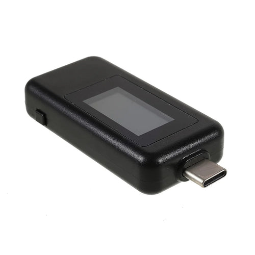 KWS-1902C Type-C Interface USB Multi-function Tester Portable Mini Tester Current/Voltage Detector with LED Screen - 1