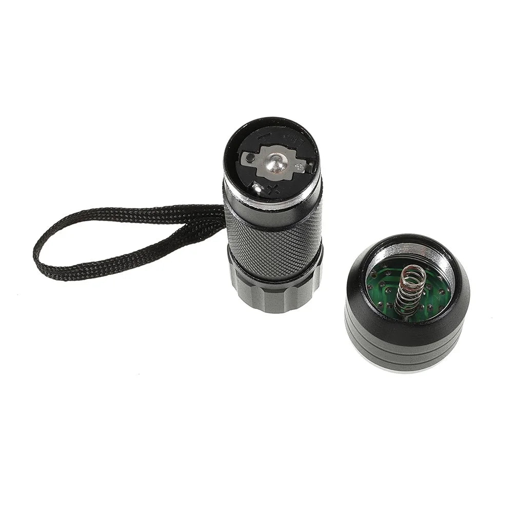 BEST Kj-c6405 Outdoor Portable LED Light UV Ultraviolet Detector Emergency Flashlight - 4