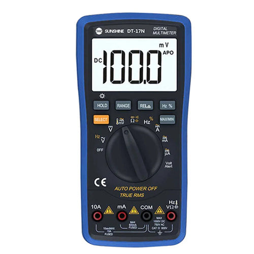 SUNSHINE DT-17N Auto Range High Precision Automatic Digital Multimeter LCD Display Instrument Tester for Repair Tools - 1