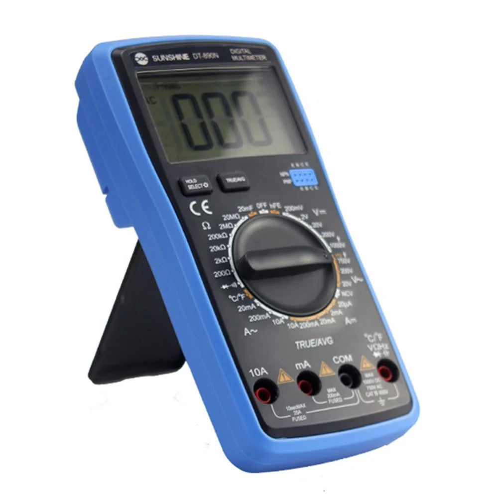 SUNSHINE DT-17N Auto Range High Precision Automatic Digital Multimeter LCD Display Instrument Tester for Repair Tools - 2