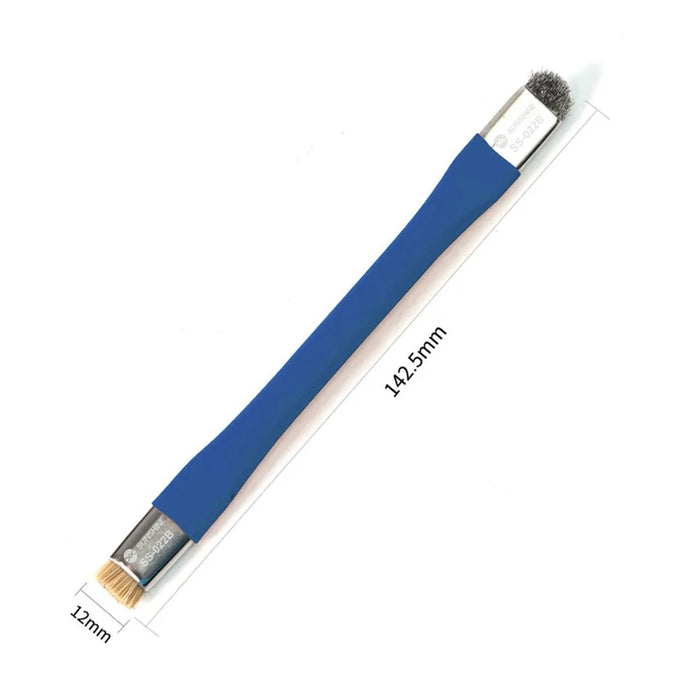 SUNSHINE SS-022B Double Head Brush Anti-Static Motherboard PCB Cleaning Brush Mobile Phone Repair Tool - 7