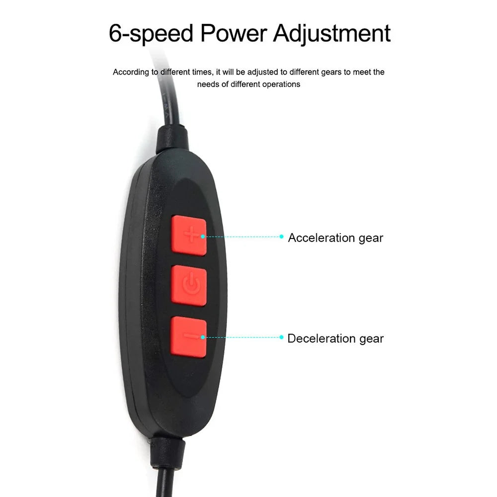 RELIFE RL-068 Multi-Speed Mini Electric Drill Engraving Pen Grinding Drilling Cutting Polishing Pen - 3
