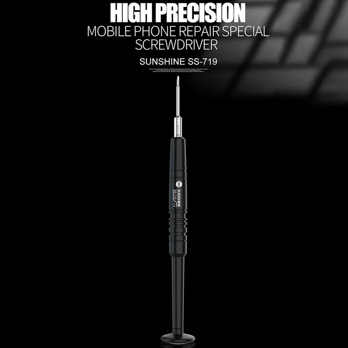 SUNSHINE SS-719 +1.2 Handle Precise Magnetic Alloy Screwdriver for Mobile Repair Opening Hand Tools - 5