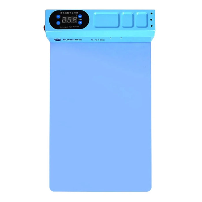 SUNSHINE S-918E 110V/220V Blue LCD Heating Stage Pad Screen Separator LCD Screen Repair Kits Separating Tool - EU Plug - 2