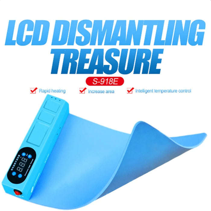 SUNSHINE S-918E 110V/220V Blue LCD Heating Stage Pad Screen Separator LCD Screen Repair Kits Separating Tool - EU Plug - 4