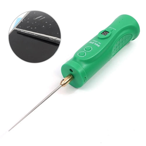 RELIFE RL-056C Electric Glue Remover for Mobile Phone Touch Screen Smart Repair Handle Tool Anti-Skid Glue Removal Machine with 6 Gear Adjustable/LED Light - 1