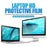 SUNSHINE SS-075PC 10Pcs/Pack HD ANti-Scratch Fingerprint-Free Screen Protector Film for Laptops/Computers under 16 Inches - 4