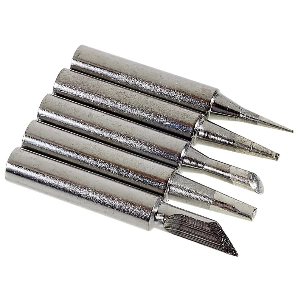 BEST 5Pcs/Set 30W Fast Heating Soldering Tip Wear Resistance Solder Iron Tips for Soldering Station - 3