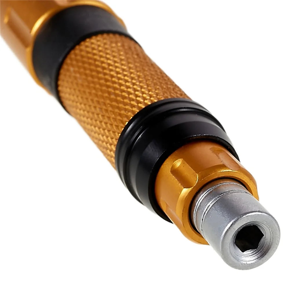 BEST BST-8927 6 in 1 Screwdriver Set Handheld Anti-slip Screwdriver Repair Tool Kit with Bits - 6