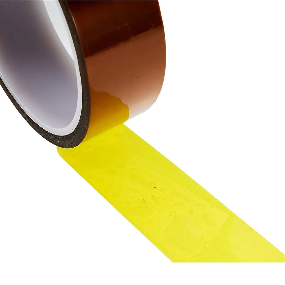 KAPTAN 33m*3cm Polyimide Tape Heavy Duty Electric Insulation Tape Power Circuit Wiring Adhesive High Temperature Resistance Tape Tool - 4