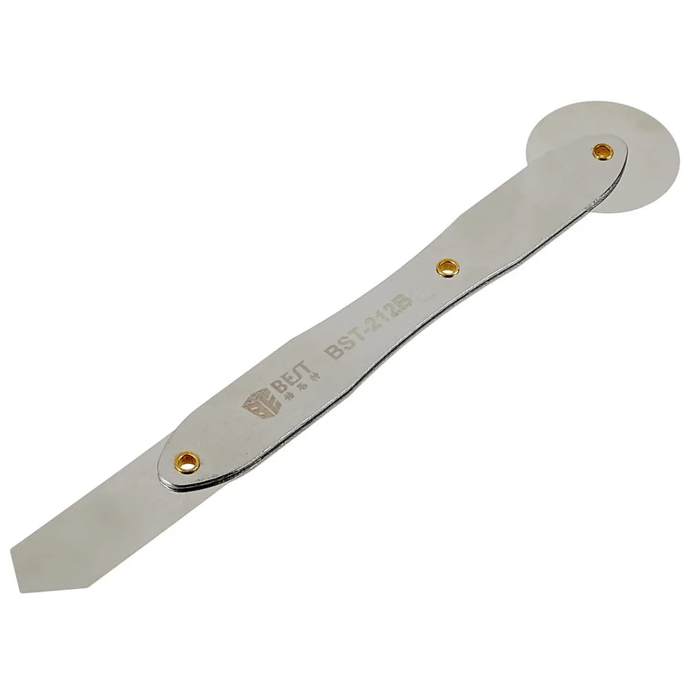 BEST BST-212A/B High Temperature Resistant Opening Tool Metal Double-Sided Pry Tool Repair Parts for iPhone Android - 2