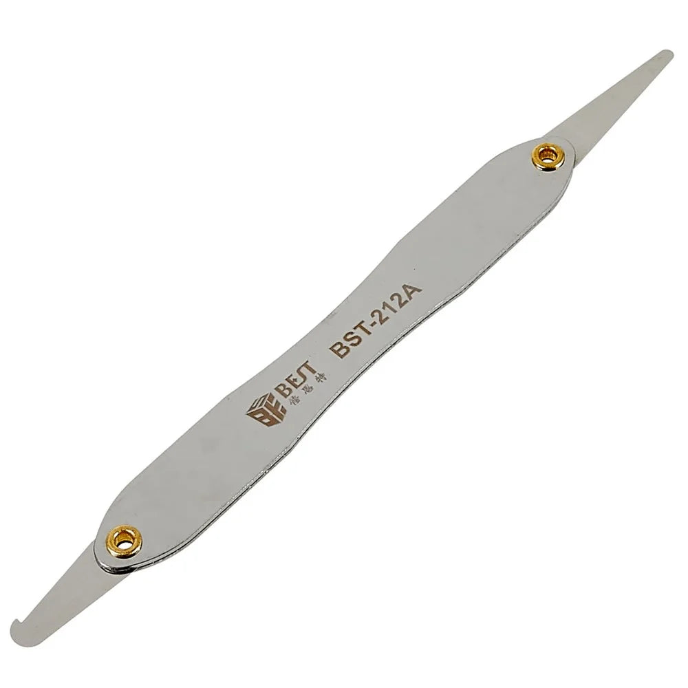 BEST BST-212A/B High Temperature Resistant Opening Tool Metal Double-Sided Pry Tool Repair Parts for iPhone Android - 4