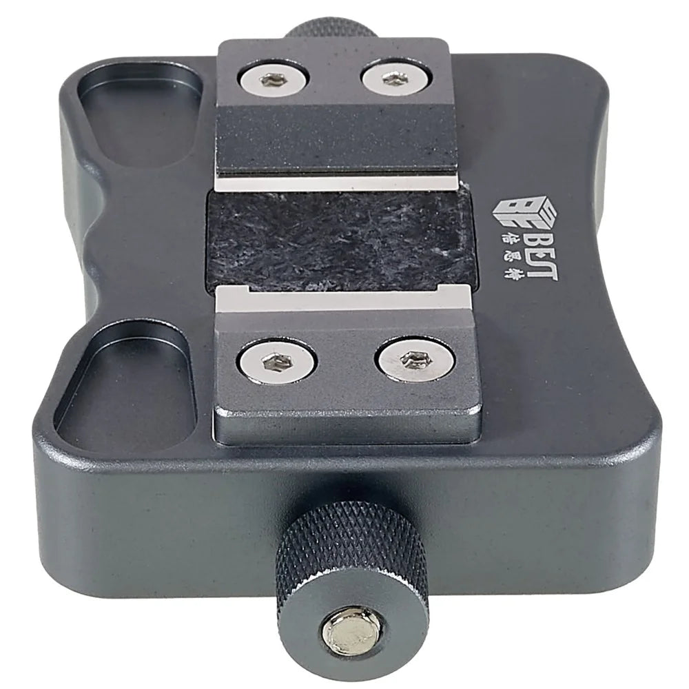BEST Cell Phone BGA IC Glue Remove Fixture Stainless Steel Repair Bracket Tool with Non-Slip Buckle Ultra-Thin Buckle - 3