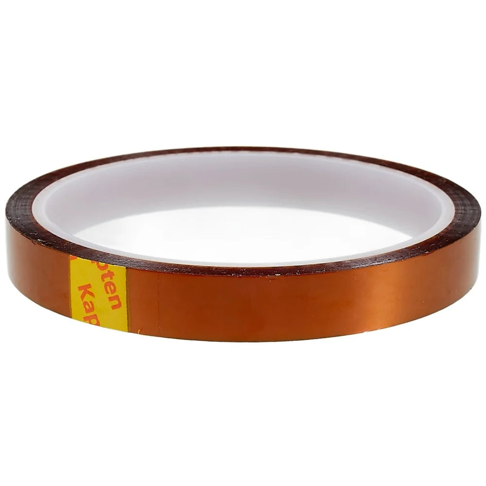 KAPTAN 33m*1.2cm Electric Insulation Tape High Temperature Insulation Polyimide Tape Power Circuit Wiring Adhesive Tape - 1