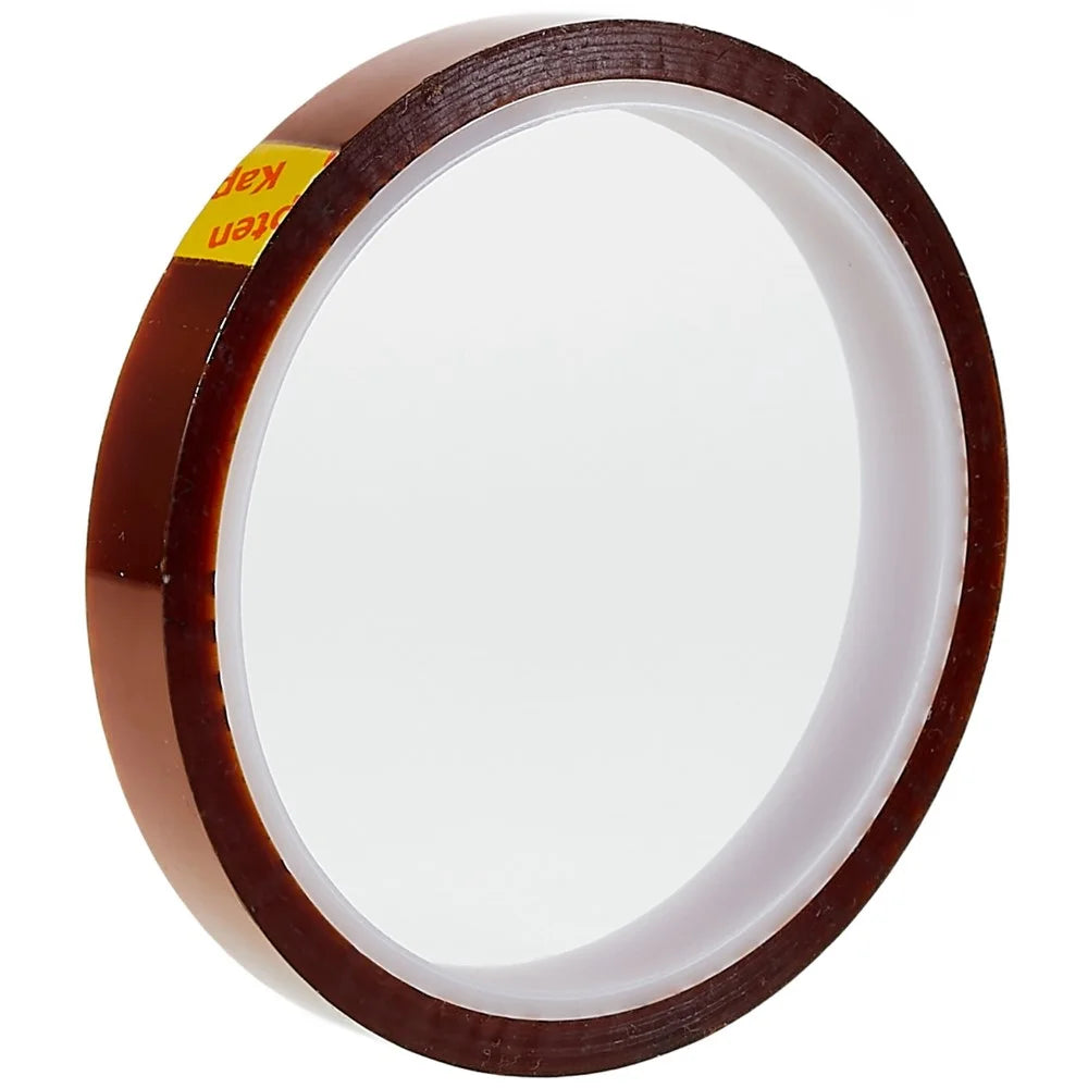 KAPTAN 33m*1.2cm Electric Insulation Tape High Temperature Insulation Polyimide Tape Power Circuit Wiring Adhesive Tape - 2
