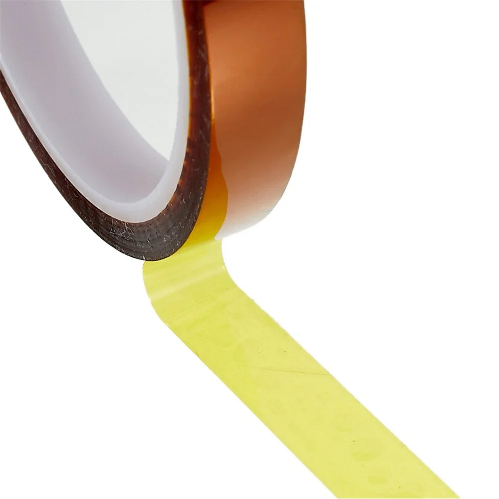 KAPTAN 33m*1.2cm Electric Insulation Tape High Temperature Insulation Polyimide Tape Power Circuit Wiring Adhesive Tape - 3