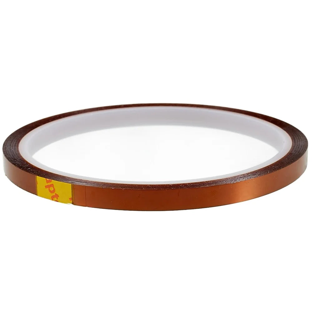 KAPTAN 33m*0.6cm High Temperature Insulation Polyimide Tape Heavy Duty Electric Insulation Tape Power Circuit Wiring Adhesive Tape - 1