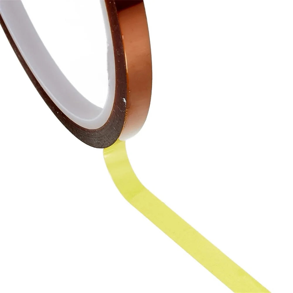 KAPTAN 33m*0.6cm High Temperature Insulation Polyimide Tape Heavy Duty Electric Insulation Tape Power Circuit Wiring Adhesive Tape - 3