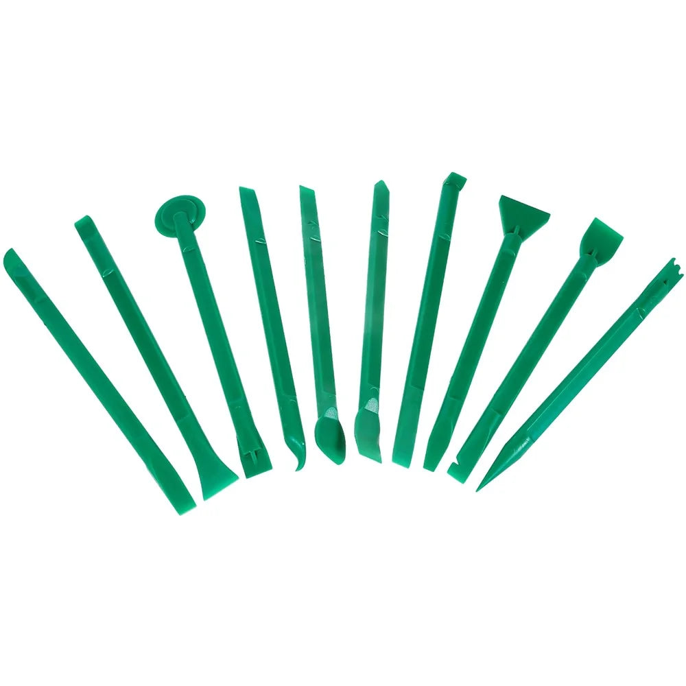 BEST BST-041 10 in 1 Multipurpose Plastic Disassembly Tools Set Opening Tool Plastic Double-Sided Pry Tool Repair Parts for iPhone Android Devices - 3