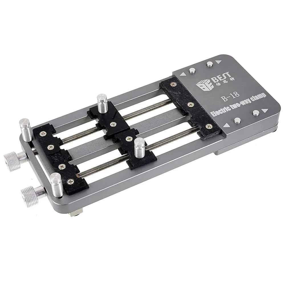 BEST BST-18 Electric Two-way Clamp Mobile Phone Universal Fixture Repair Bracket Tool with Multiple Motherboard Buckle Slots - 1