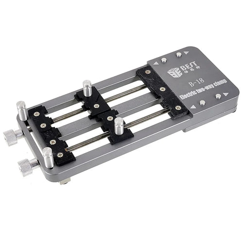 BEST BST-18 Electric Two-way Clamp Mobile Phone Universal Fixture Repair Bracket Tool with Multiple Motherboard Buckle Slots - 1