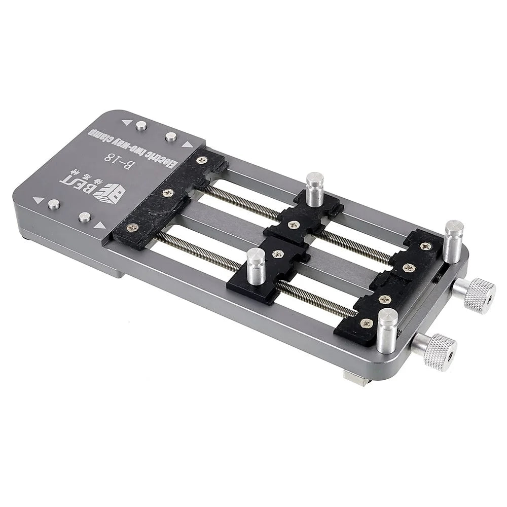 BEST BST-18 Electric Two-way Clamp Mobile Phone Universal Fixture Repair Bracket Tool with Multiple Motherboard Buckle Slots - 2
