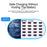 RELIFE RL-304M 160W 30 Ports USB Charging Dock Phone Tablet Fan Humidifier Charger Power Station - US Plug - 5