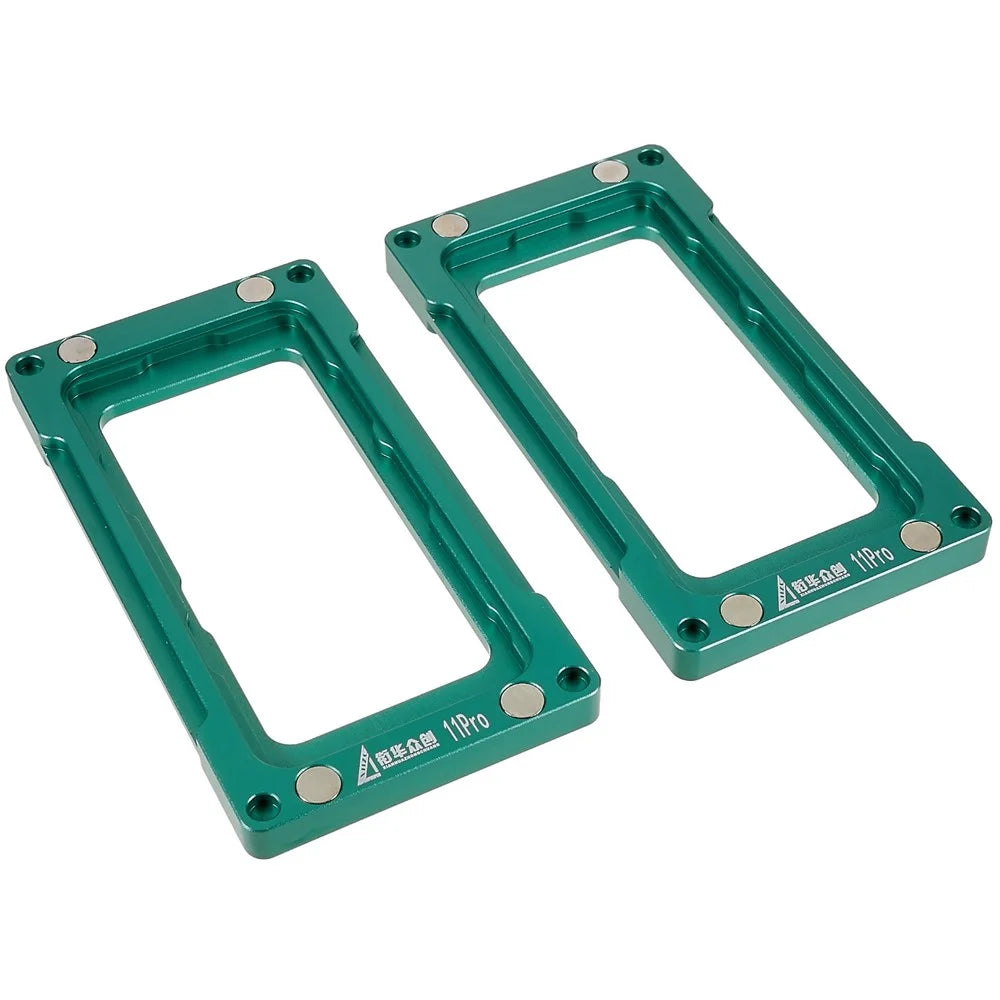 JIEHUAZHONGCHUANG For iPhone 11 Pro 5.8 inch Magnetic LCD Screen Frame Bezel Pressure Holding Mold Mobile Phone Repair Tool - 3