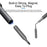 SUNSHINE SS-5120 128-in-1 Precision Screwdriver Set 120Pcs Alloy Steel Bits for Mobile Phone Home Use Repair Tools - 5