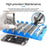 SUNSHINE SS-5120 128-in-1 Precision Screwdriver Set 120Pcs Alloy Steel Bits for Mobile Phone Home Use Repair Tools - 6