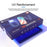 SUNSHINE SS-075U 25Pcs HD UV Fiber Glass Protective Film Front Rear Film with UV Curing Lamp for SS-890 Cutting Machine Use - 3