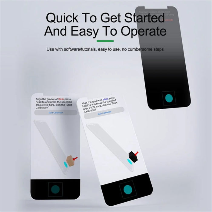 RELIFE RL-071B 4-in-1 Optical Fingerprint Calibrator Phone Calibration Correction Repair Tool - 3