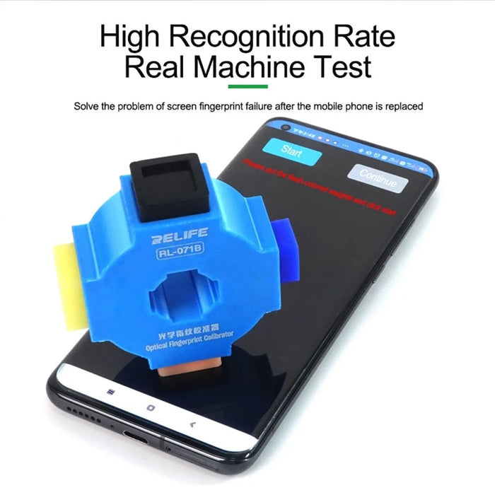 RELIFE RL-071B 4-in-1 Optical Fingerprint Calibrator Phone Calibration Correction Repair Tool - 4