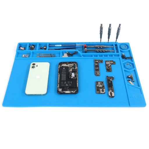 RELIFE RL-160A Insulation Silicone Soldering Repair Mat Heat Resistant Work Pad for Phone PCB Repair - 1