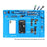 RELIFE RL-160A Insulation Silicone Soldering Repair Mat Heat Resistant Work Pad for Phone PCB Repair - 2