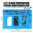 RELIFE RL-160A Insulation Silicone Soldering Repair Mat Heat Resistant Work Pad for Phone PCB Repair - 7