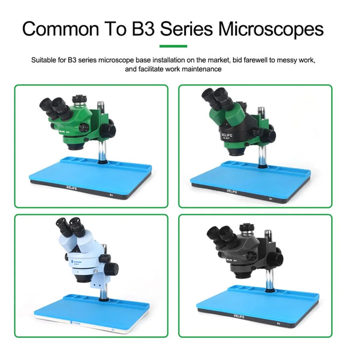 RELIFE RL-004I Microscope B3 Base Maintenance Pad Insulation High Temperature Microscope Repair Pad for BGA Soldering Station - 4
