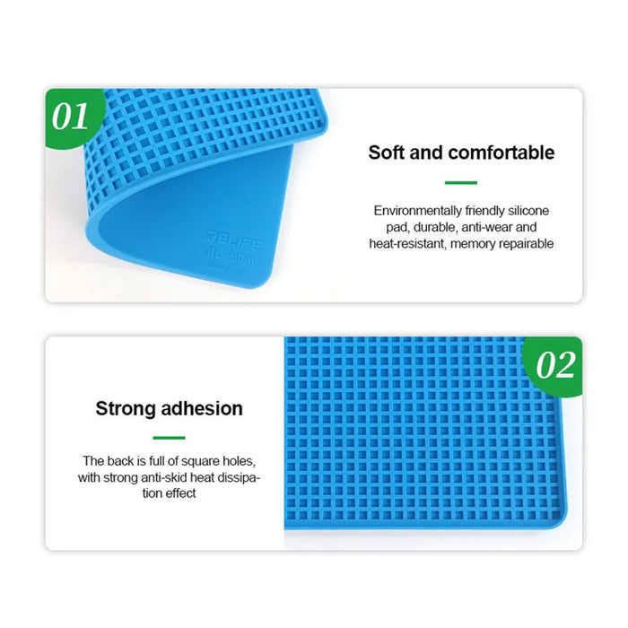 RELIFE RL-004I Microscope B3 Base Maintenance Pad Insulation High Temperature Microscope Repair Pad for BGA Soldering Station - 7
